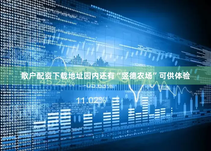 散户配资下载地址园内还有“竖德农场”可供体验