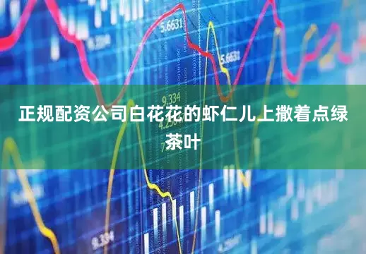 正规配资公司白花花的虾仁儿上撒着点绿茶叶