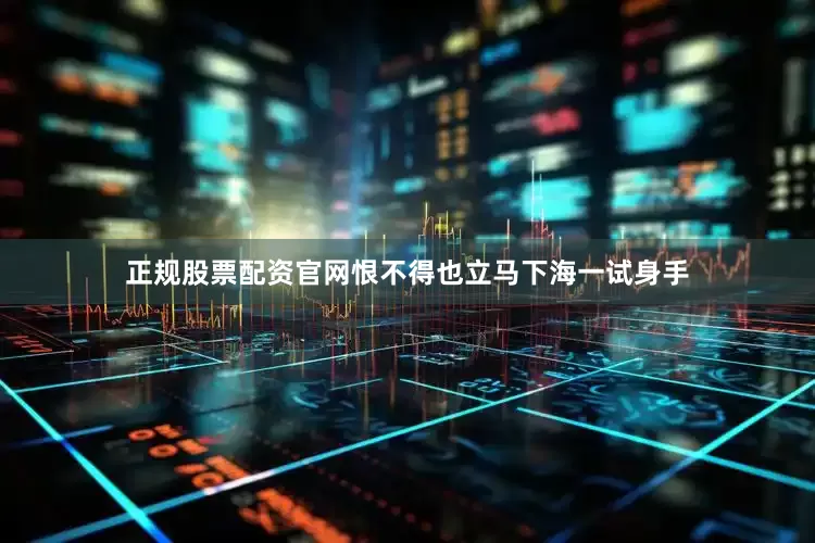 正规股票配资官网恨不得也立马下海一试身手